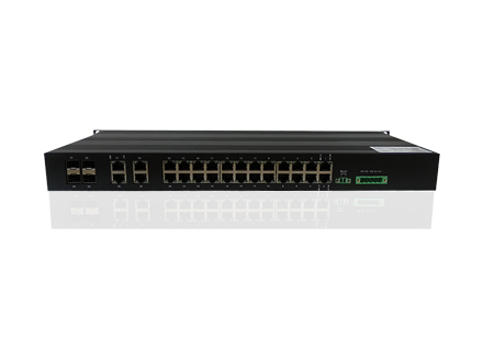 24口網管型工業(yè)以太網交換機